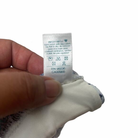 Eberjey Gitana Lennon Bikini Top Multi Print Large - Picture 4 of 5